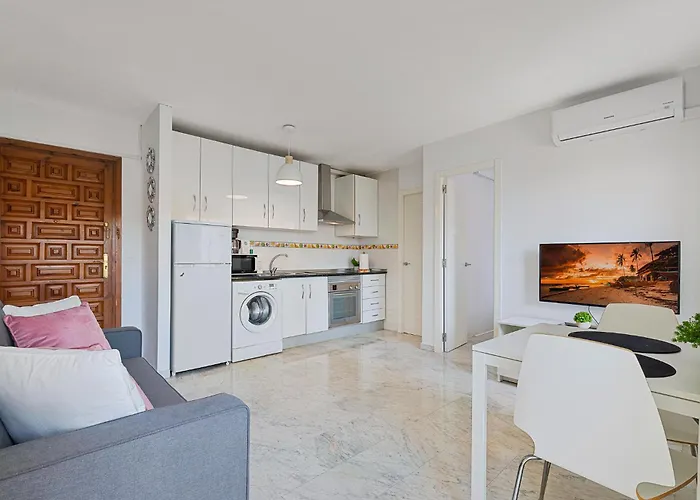 Solana Asturias 2 Terraza Vista Mar Lejlighed Fuengirola